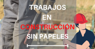 Trabajos en la construcción sin papeles